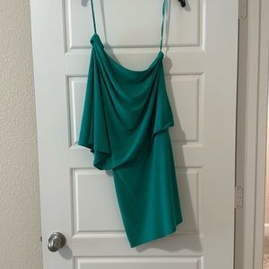 Jessica Simpson size S Matte Jersey one shoulder dress.